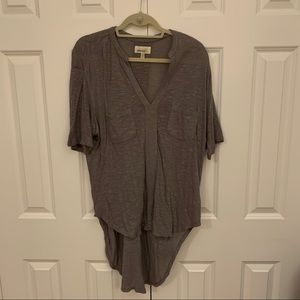 Anthropologie Gray T-Shirt